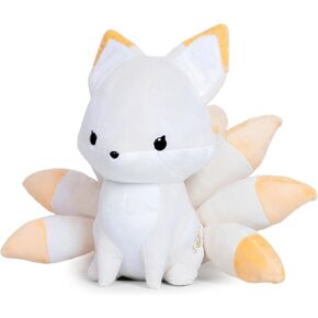 Bellzi Kitsune Mystical Fox - Cute Stuffed Animal Plush Toy - Adorable Soft Seven Tail Fox Toy Plushies and Gifts - Perfect Present for All Ages - Huli