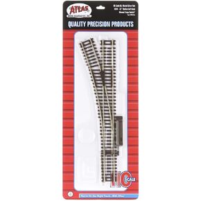 Atlas - HO Code 83 22" Manual Left-Hand Switch
