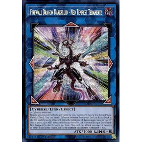 Firewall Dragon Darkfluid - Neo Tempest Terahertz - MP24-EN130 - Prismatic Secret Rare - 1st Edition