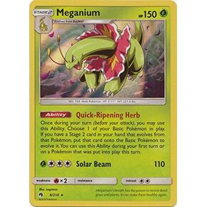 Meganium - 8/214 - Holo Rare