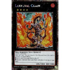 Lavalval Chain (Platinum Secret Rare) - RA04-EN162 - Platinum Secret Rare - 1st Edition
