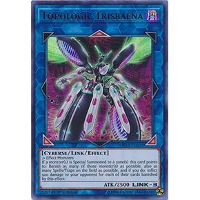 Yu-Gi-Oh! - Topologic Trisbaena - MP19-EN019 - Ultra Rare - 1st Edition - 2019 Gold Sarcophagus Tin Mega Pack