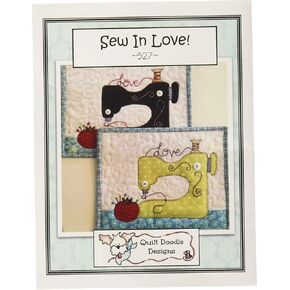 Quilt Doodle Designs Sew In Love Mug Rug Pattern in Saudi Arabia