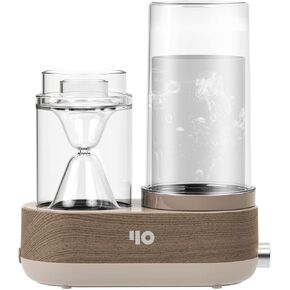 Y&O Steam Humidifier, 1600ml Aromatherapy Diffuser for Home, Natural Fragrance Essential Oil Diffuser with Glass Reservoir, Auto Shut Off, Filterless Design in Saudi Arabia