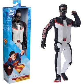 DC Comics, Superman Mr Terrific 12-inch Superhero Action Figure, Kids Toys for Boys and Girls Pretend Play, for Ages 4 and Up