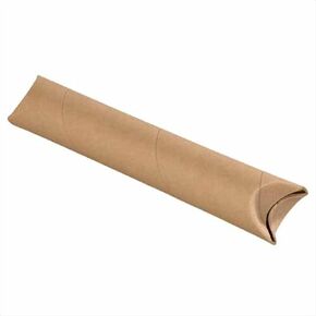 Aviditi Snap Seal Kraft Mailing Tubes, 2 x 36 Inches, Pack of 50, for Shipping, Storing, Mailing, and Protecting Documents, Blueprints and Posters