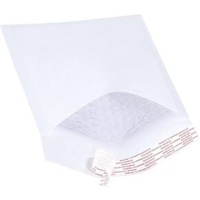 100#1 7.25x12 White Kraft Paper Padded Bubble Envelopes Mailers Shipping 7.25"x12"