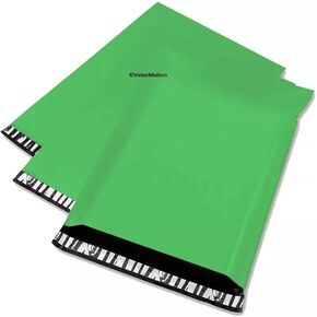 5000 6x9 GREEN Poly Mailers Envelopes Shipping Bags By ValueMailers