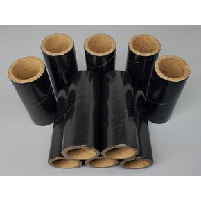 Generic 10pc Black Firework Cardboard Tubes 1-1/4"" x 4"" x 3/16"" Heavy Wall