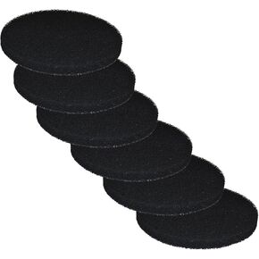 6 Carbon Impregnated Foam Pads for Fluval FX4 / FX5 / FX6 Canister Filter