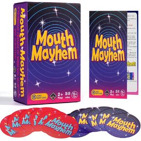 Mity rain Card Game,Difficult Describe Word So Hard Card Games-220 Picture Cards with 3 Game Modes for Adults & Families,Fun Party & Board Games for Groups,for Game Nights（Comes with 30 Penalty Cards）