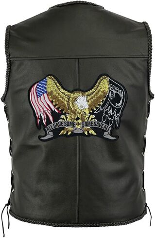 US Marines Eagle Patch | Military Patriotic Vet American Flag | Iron On Embroidered Large - by Nixon Thread Co. (11") (Marines) in Saudi Arabia