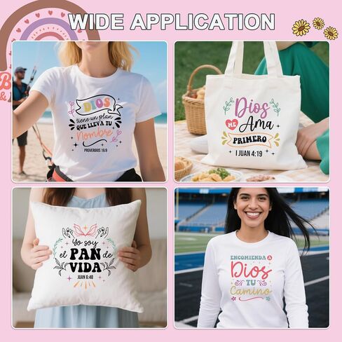 نقل DTF جاهز للضغط - 20pcs امرأة تأكيد الحديد على النقل لل tshirts ، ونقلت إيجابية ملهمة الحديد على بقع الشارات ، وملصقات الحرارة التحفيزية لأكياس الملابس DIY in Kuwait