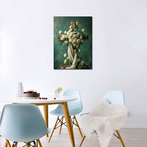 TISHIRON Diamond Painting Kits Jesus Diamond Painting Art for Adults Figure of Jesus Walks on Water on Beautiful Sunset Diamond Art Christ Religion Diamond Art Kits, 12x16 Inches in Kuwait