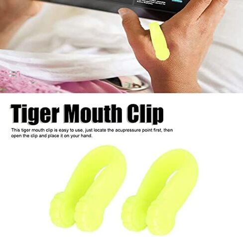 2 قطعة من حلقات تدليك شياتسو، مشابك شياتسو المحمولة لتخفيف التوتر، حلقات شياتسو الحسية القابلة للارتداء، مشبك نقطة ضغط اليد لتخفيف التوتر (أخضر) in Kuwait