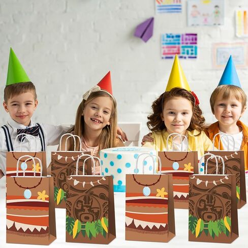 12pcs حفلة كرتونية تفضل الأكياس المحيطية فتاة ذات طابع هدايا مع مقابض أوشان فتاة كارتون حلوى علاج جيد للأولاد in Kuwait