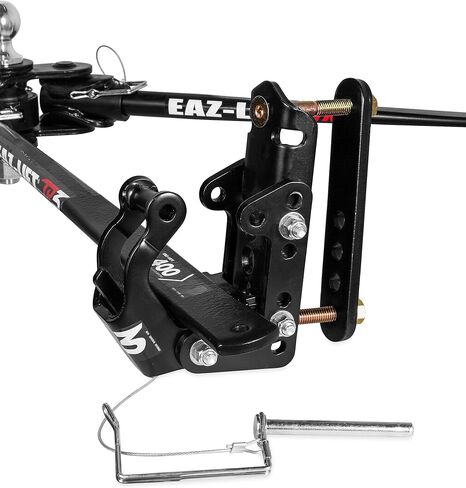 Camco Eaz-Lift Camper/RV TR3 1,000lb Weight Distribution Hitch Kit | Features Adjustable Sway Control & Pre-Installed 2-5/16-inch Hitch Ball | 1,200lb Max Tongue Weight Rating (48900) in Saudi Arabia