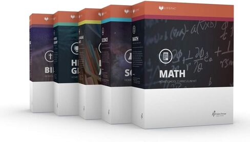 Lifepac 5 Subject Complete Set Grade 9 in Saudi Arabia