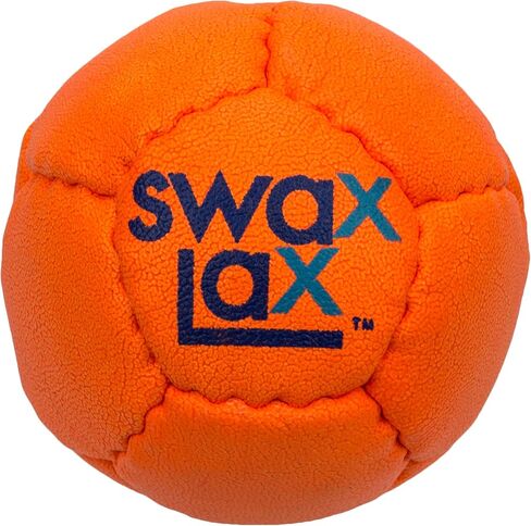 SWAX LAX Lacrosse Balls - Softer for Confidence-Building Practice and Training - Indoor and Outdoor Use - Regulation Size and Weight - Low Bounce and Low Roll (1 Ball, Splatter Design) in Saudi Arabia