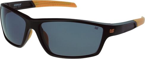 CAT 8020 Men's Polarized Sport Wrap Front Sunglasses, 66 mm in Saudi Arabia