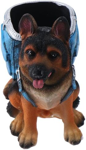 Cute Dog Pen Holder, Pen Pencil Cup Organizer, Desk Accessories, for for Home Office(German shepherd) in Kuwait