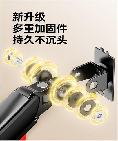 Monitor Stand Robotic arm Suitable for Computer Lifting Cantilever Portable Screen Hole Bracket X1(S1 White) in Kuwait