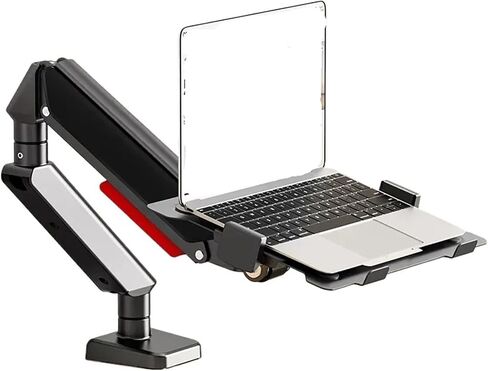 X1 Laptop Stand Robotic arm Tray Punch-Free Computer Monitor Lifting and Suspended Vertical Support Frame(X1 Black) in Saudi Arabia