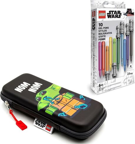 Lego Star Wars the Mandalorian Grogu Pencil Case with Lightsaber Gel Bendle in Saudi Arabia