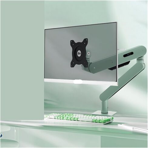 1 Pcs Monitor Stand Computer Screen Robotic arm Wall Hanging can be Lifted, Telescopic and Increased Without Punching Holes AM400PLUS(AM400PLUS Green) in Saudi Arabia