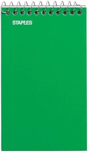 STAPLES 199984 Memo Pads 3-Inch X 5-Inch College Assorted 75 Sh./Pad 5 Pads/Pk (11491) in Saudi Arabia