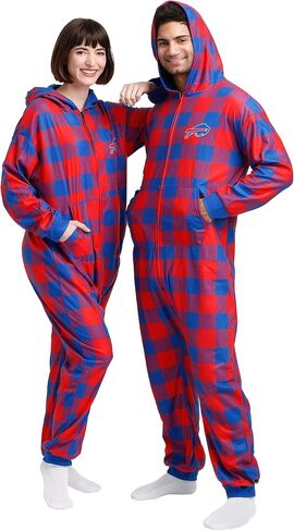 foco NFL Ugly Pattern One Piece Pajamas - L in Saudi Arabia