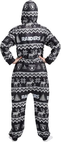 foco NFL Ugly Pattern One Piece Pajamas - L in Saudi Arabia