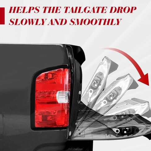 Vepagoo Tailgate Assist Shock Damper 43207 Strut 22-Current Maverick Pickup Liftgate Slow Drop Soft Open Support Truck Damper Kit in Kuwait