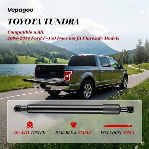 Vepagoo Tailgate Assist Shock Damper 43207 Strut 22-Current Maverick Pickup Liftgate Slow Drop Soft Open Support Truck Damper Kit in Kuwait