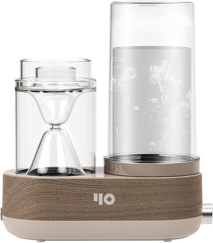 Y&O Steam Humidifier, 1600ml Aromatherapy Diffuser for Home, Natural Fragrance Essential Oil Diffuser with Glass Reservoir, Auto Shut Off, Filterless Design in Saudi Arabia