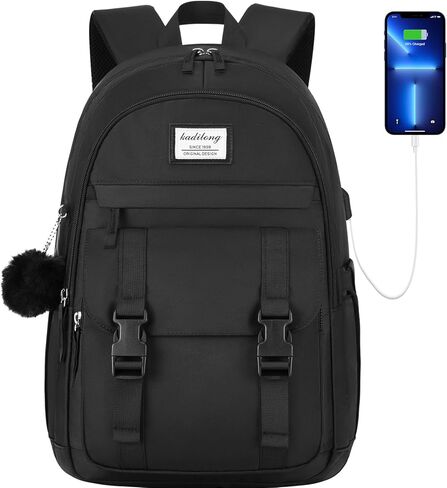 Laptop Backpacks for Teen Girls Women School Bookbag College Students Back Pack Middle School Travel Bolsos Morrales Maletas Mujer Mochilas Escolares Niña in Kuwait