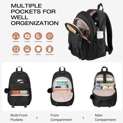 Laptop Backpacks for Teen Girls Women School Bookbag College Students Back Pack Middle School Travel Bolsos Morrales Maletas Mujer Mochilas Escolares Niña in Kuwait