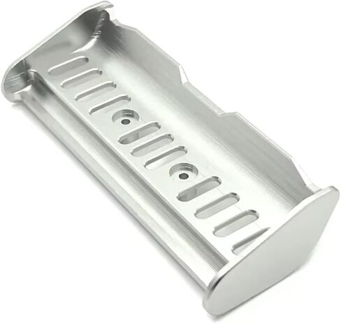 RC Car Accessories لـ MJX 14209 14210 16207 16208 16209 16210 H16 M162 163 1/14 1/16 Metal Tail Wing الخلفي المفسد RC Auptories (Red) in Kuwait