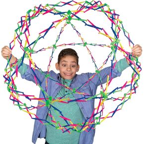 ORB Curiosities Extreme Expand-A-Ball - Triples in Size and Expands to 3 Feet - Huge Expandable Sensory/Fidget Sphere & Breathing Ball Toy - Great for Breath Exercises and Play for Kids and Adults