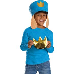 Disguise Dog Man Costume Kit, Official Dog Man Costume Hat and Badge Decal for Kids
