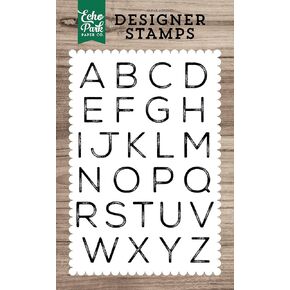 Echo Park Paper Company EPSTAMP141 James Alphabet Stamp