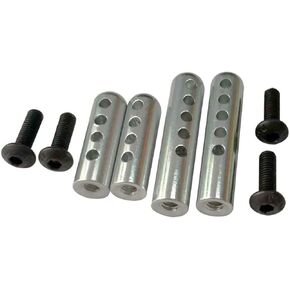 Alloy Body Post Mount Set for Tamiya TT01 TT01E TT02 1/10 RC Cars