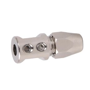 Fielect Flex Collet Coupler for 5mm Motor Shaft w/ 4mm Flex Shaft Flexible Coupling RC Boat