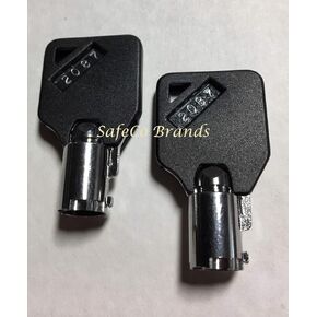 Sentry Safe Keys Code Cut from 2002 to 2050 Tubular Round Ace Key (2022)