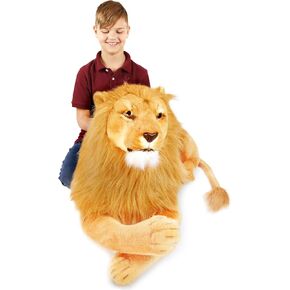 Lasodo The Lion - 39 Inch (Tail Measurement Not Included) Big Stuffed Animal Plush Cat