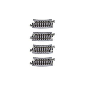 Kato 20-171 N Unitrack 8 1/2 Radius 15 deg Curve 4pcs