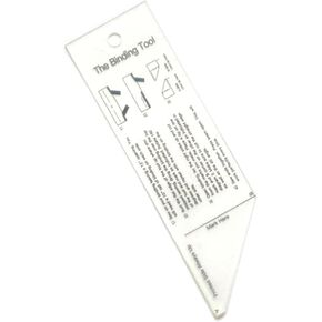 Acrylic Quilt Binding Tool Quilt Seam Binding Binding Tools Rulers for DIY Sewing Projects