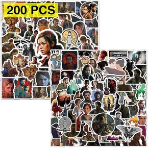 Action Adventure Game Stickers（200 Pcs）.Gaming Vinyl Decals Gifts Merch Party Supplies for Water Bottles Skateboard Luggage Scrapbook Kids Teens Adult