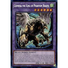 Chimera The King of Phantom Beasts - MP24-EN095 - Prismatic Secret Rare - 1st Edition