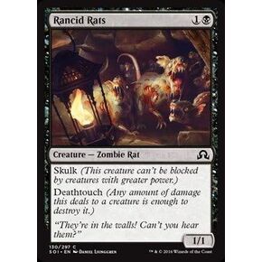 Magic The Gathering - Rancid Rats (130/297) - Shadows Over Innistrad